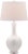 Modern Blanche Gourd Lamp - White, a Pair For Sale - Image 3 of 9