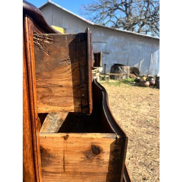 Wood 18th Century French Provincial Louis XV Solid Walnut Chest of Drawer / Commodes For Sale - Image 7 of 15
