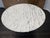 Rh Restoration Hardware Strada Bistro & Entry Table | Italian Arabescato Marble For Sale In Columbus - Image 6 of 18