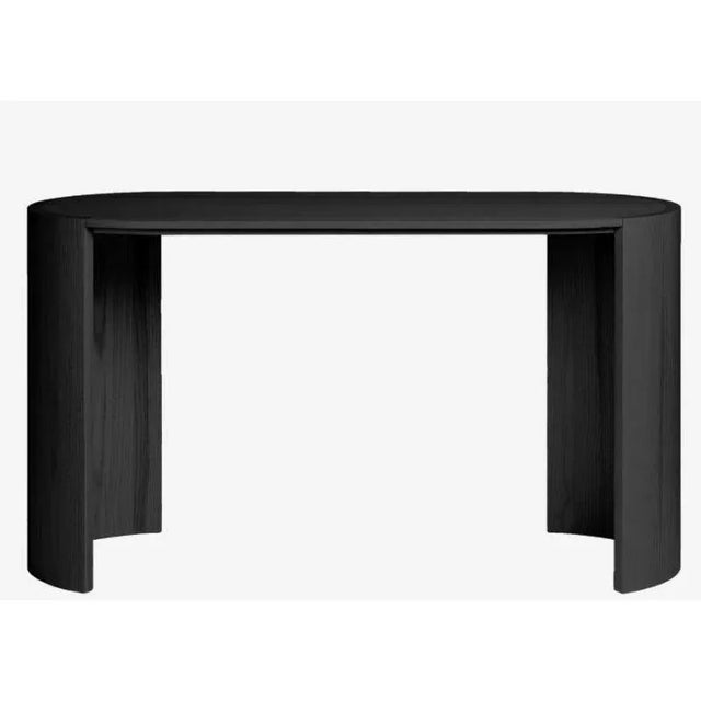 Large, airisto work desk, stained black by made by choice with joanna laajisto dimensions: w 160cm, d 55cm, h 74 cm...