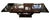Art Deco Dining Table in Makassar Ebony and Black Lacquer with Gondola Base, 1930 For Sale - Image 11 of 18