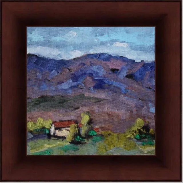 2020s "Nevada Hills" Contemporary Impressionist Style Landscape Oil Painting For Sale - Image 5 of 8