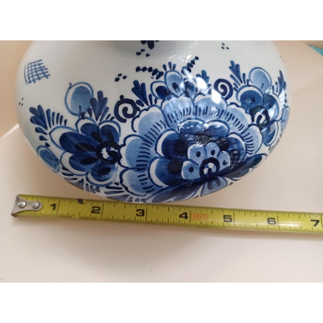 Vintage Delft Holland Hand Painted Jug or Pitcher For Sale In Houston - Image 6 of 7