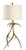 Wildwood Wildwood Antler Hall Table Lamp - Brass For Sale - Image 4 of 4