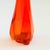 Glass MCM Viking Epic Persimmon Orange Swung Glass Vase For Sale - Image 7 of 11