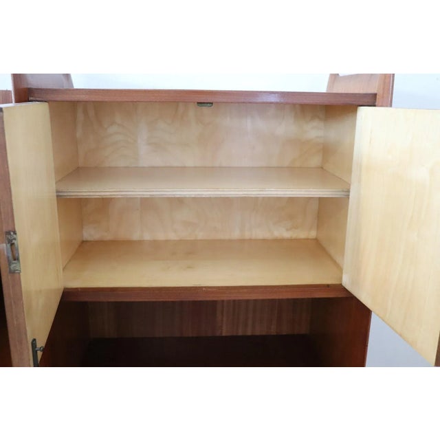 Large Italian Bookcase, 1960s For Sale - Image 12 of 15