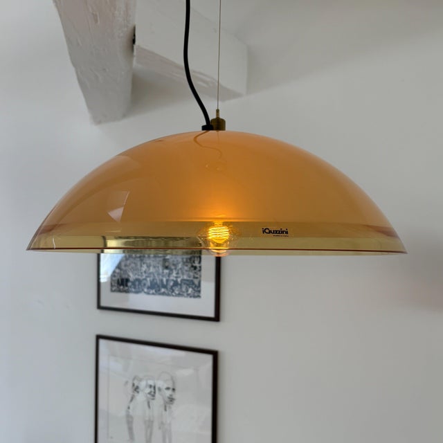 Pendant Lamp by Franco Bresciani for Guzzini, 1970s For Sale - Image 6 of 6