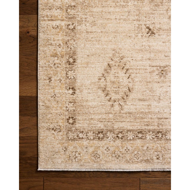 Loloi Rugs Chris Loves Julia x Loloi Palma Natural / Smoke 2'-7" x 12'-0" Runner Rug For Sale - Image 4 of 6