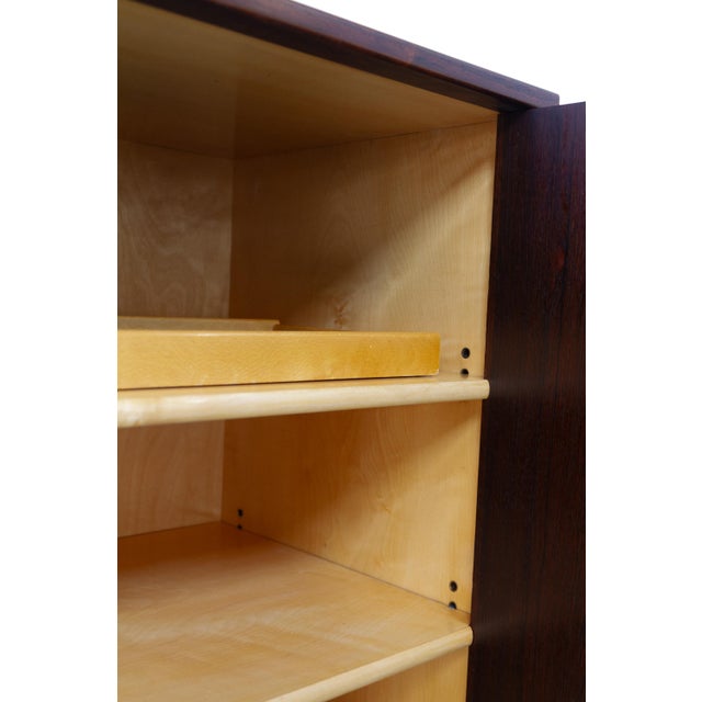 Mid-Century Modern Danish Rosewood Dresser Cabinet by Axel S. Albeck, 1950s For Sale - Image 14 of 18