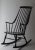 Black Grandessa Rocking Chair in Beech by Lena Larsson for Nesto, 1960s For Sale - Image 6 of 10