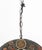 Scandinavian Polychromed Wood and Iron Chandelier, Early 20th Century For Sale - Image 9 of 9