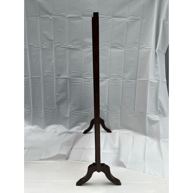 Antique Crewel Work Wood Framed Fire Screen For Sale - Image 11 of 12