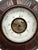 Nice Quality Antique European Hand Carved Walnut Wall Barometer - Circa Late 19th Century For Sale In Boston - Image 6 of 17