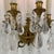 French Provincial Late 19th Century Electrified French Bronze Wall Sconces With Rock Crystal - a Pair For Sale - Image 3 of 16
