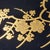 Set of Six Vintage Black Maki-E Lacquer Art Kyoto Japan Decorative Plates Hand Painted Gold Botanical Floral Patterns For Sale - Image 18 of 18