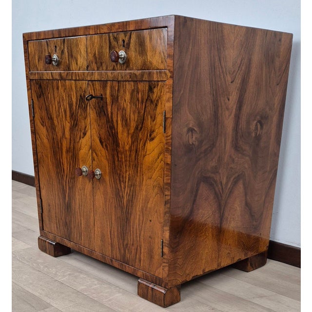 Art Deco Austrian Record Cabinet, 1928 For Sale - Image 3 of 18