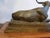 Bronze Signed Bronze “Range Baron” Longhorn Sculpture on Wood Base For Sale - Image 8 of 12