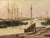 19th Century School, Scene of Sailing Boats, Oil on Canvas, illegibly signed "C. Ajound (?)" lower right, carved giltwood...