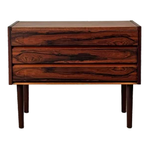 Vintage Danish Rosewood 3-Drawer Chest