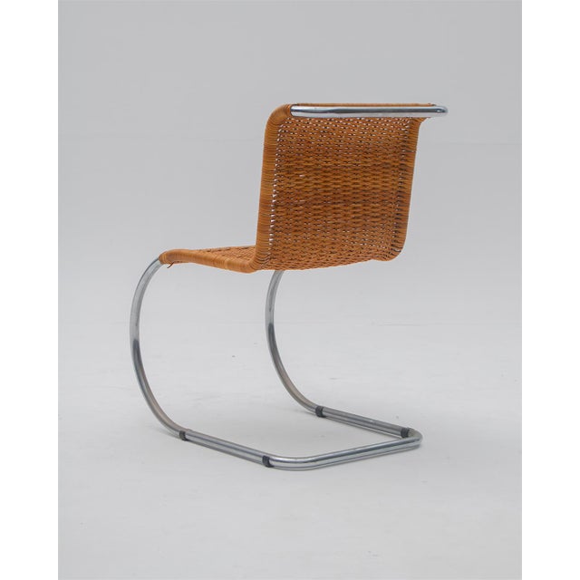 Mid-Century Modern S 533 Chair by Ludwig Mies van der Rohe for Roche Bobois, 1970s, Set of 4 For Sale - Image 3 of 8