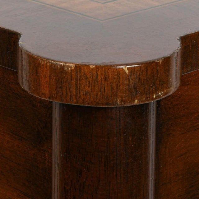 Brown Trosby Furniture Mahogany Two-Drawer Side Table, Federal Style, Circa 1980–2000 For Sale - Image 8 of 8