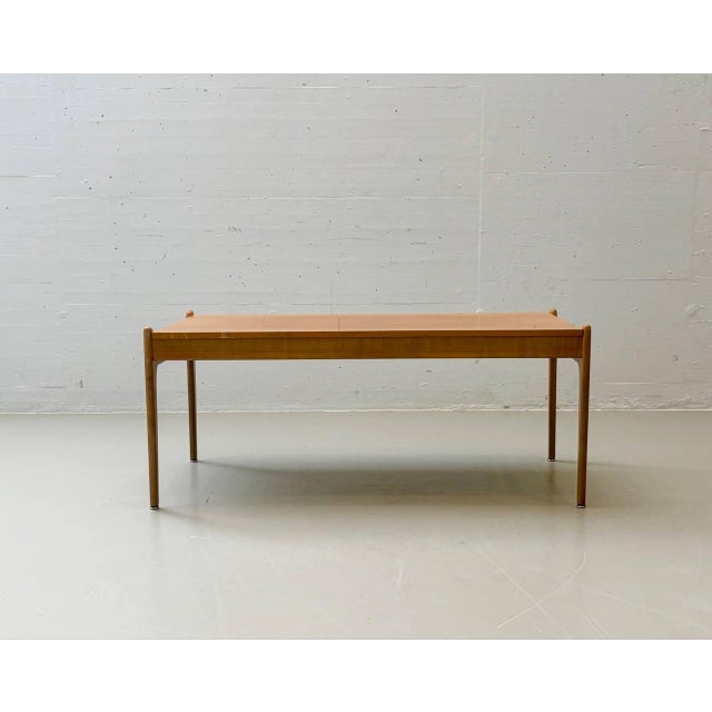 Wood Scandinavian Coffee Table in the style of Severin Hansen For Sale - Image 7 of 15