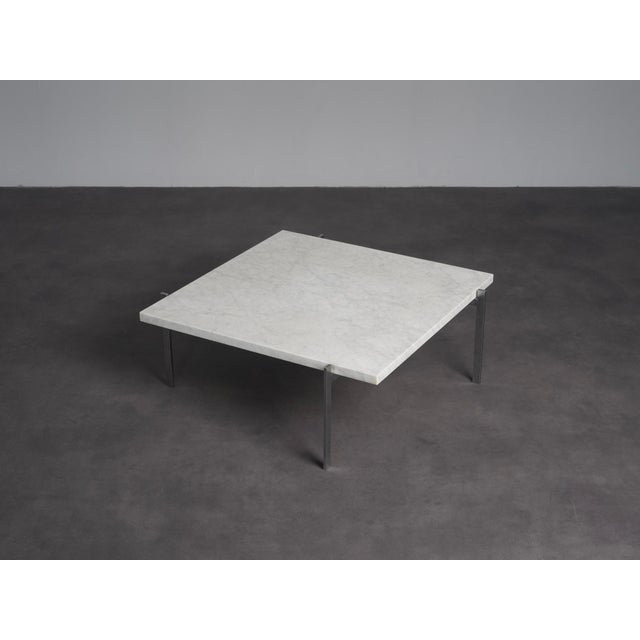 Fritz Hansen Rolled Marble Coffee Table by Poul Kjaerholm for Fritz Hansen, Denmark, 1990s For Sale - Image 4 of 11