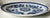 Ceramic Antique Chinese Export 'Fitzhugh' Blue & White 17" Platter For Sale - Image 7 of 8