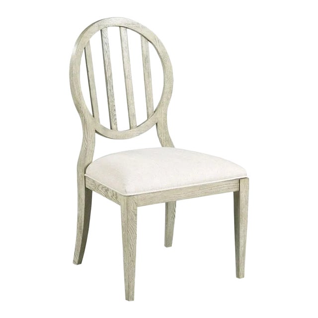 Modern Luna Finish Emma Side Chair For Sale
