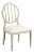 Modern Luna Finish Emma Side Chair For Sale