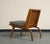 Brown Midcentury Oak Lounge Chair by Edward Durell Stone for Fulbright For Sale - Image 8 of 16