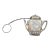 Vintage Sterling Silver Teapot Tea Strainer For Sale