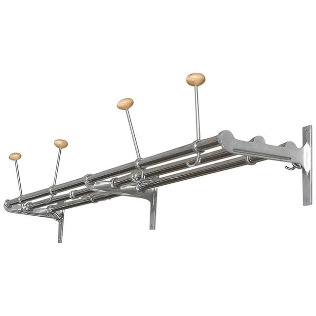 1930s Swedish Bauhaus Coat Hanger Rack, 1930s For Sale - Image 5 of 5