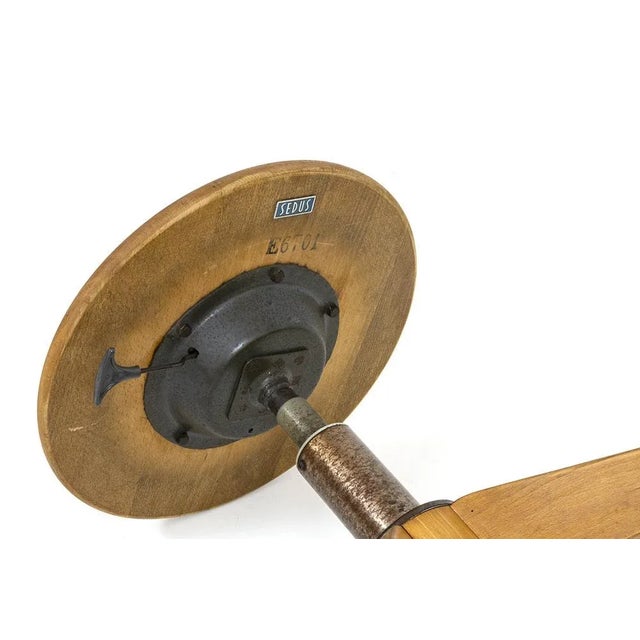 Industrial Adjustable Stool from Sedus For Sale - Image 4 of 6