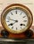 Antique Victorian Walnut Desk Clock For Sale - Image 9 of 11
