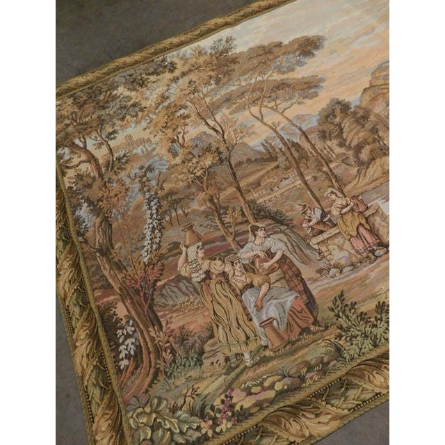 Tan Vintage Country Lifestype Tapestry For Sale - Image 8 of 12