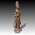 An antique Chinese gilt bronze figure that appears to be either Daoist or a guanyin form. The age is unknown, however, it...