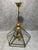 Brass and Glass 6-Light Pendant Lantern from Ideal Lux, 1990s For Sale - Image 9 of 9