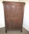 Wood Antique French Crotch Mahogany and Leather Cartonnier or Cabinet With Compartments For Sale - Image 7 of 13