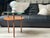 2010s Mid-Century Modern-Style Walnut Wood and Glass "Unison" Side Tables by Design Within Reach For Sale - Image 5 of 16