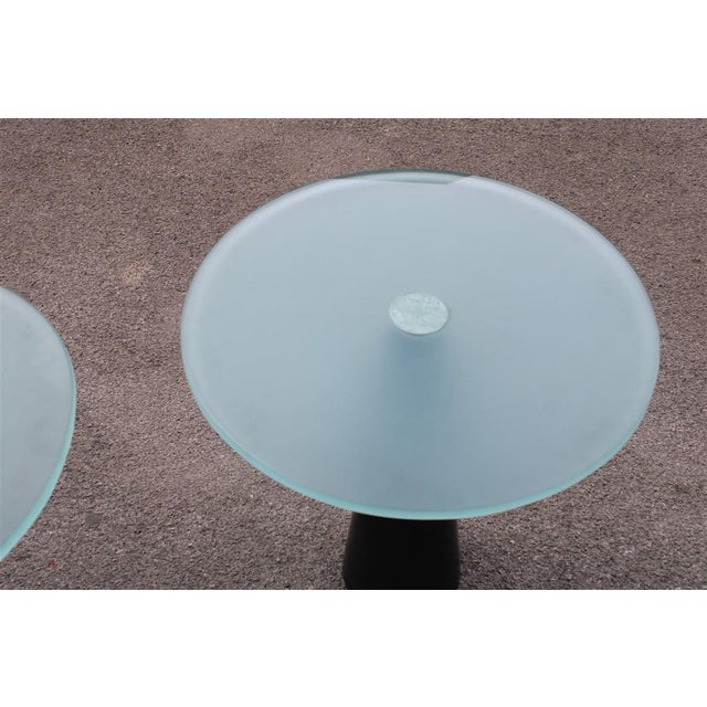 Ettore Sottsass Italian Coffee Tables attributed to Ettore Sottsass, 1980s, Set of 2 For Sale - Image 4 of 12