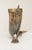 Late 19th Century Antique Brass Dragon Mounted Drinking Horn For Sale - Image 5 of 12