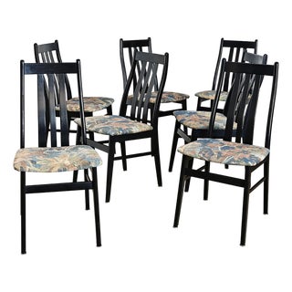 Set of 7 Mid-Century Chairs from Denmark For Sale