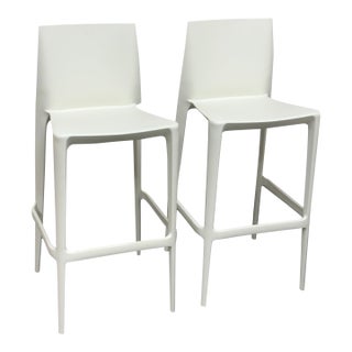 Mario & Claudio Bellini for Heller Bellini Outdoor Barstools, Pair For Sale