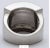 Modern Charles Krypell Diamond & Platinum Modernist Ring W Satin & Polished Finish For Sale - Image 3 of 6