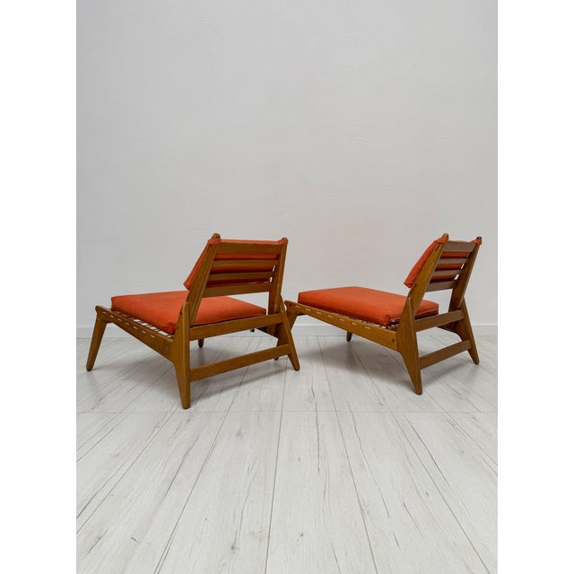Vintage Hunting Lounge Chairs with Ottomans by Heinz Heger for PGH Annaberg-Buchholz, 1960s, Set of 4 For Sale - Image 10 of 17