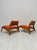 Vintage Hunting Lounge Chairs with Ottomans by Heinz Heger for PGH Annaberg-Buchholz, 1960s, Set of 4 For Sale - Image 10 of 17