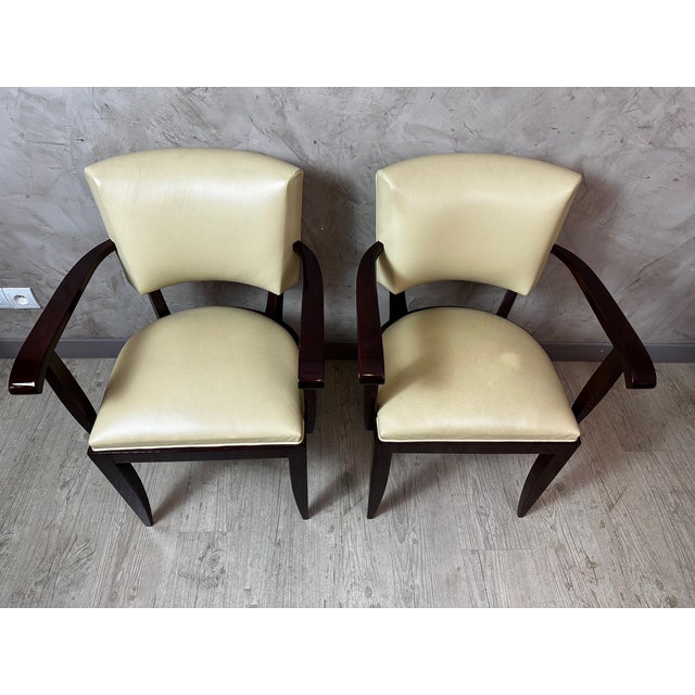 Vintage Art Deco Armchairs, 1930s, Set of 2 For Sale - Image 3 of 15