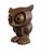 Vintage Mid-Century Japanese Hand-Cast Iron Owl Oversized Candle Lantern/Incense Burner For Sale In New York - Image 6 of 6