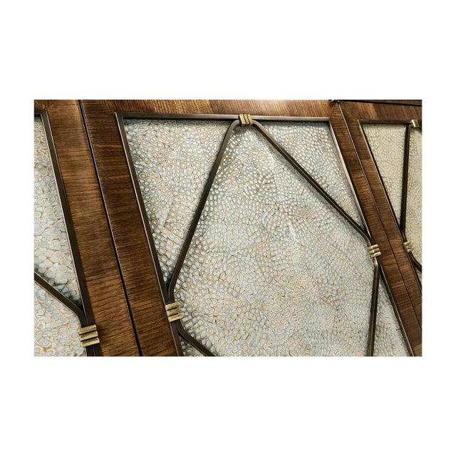 Long Mid Century Media Cabinet For Sale - Image 4 of 6